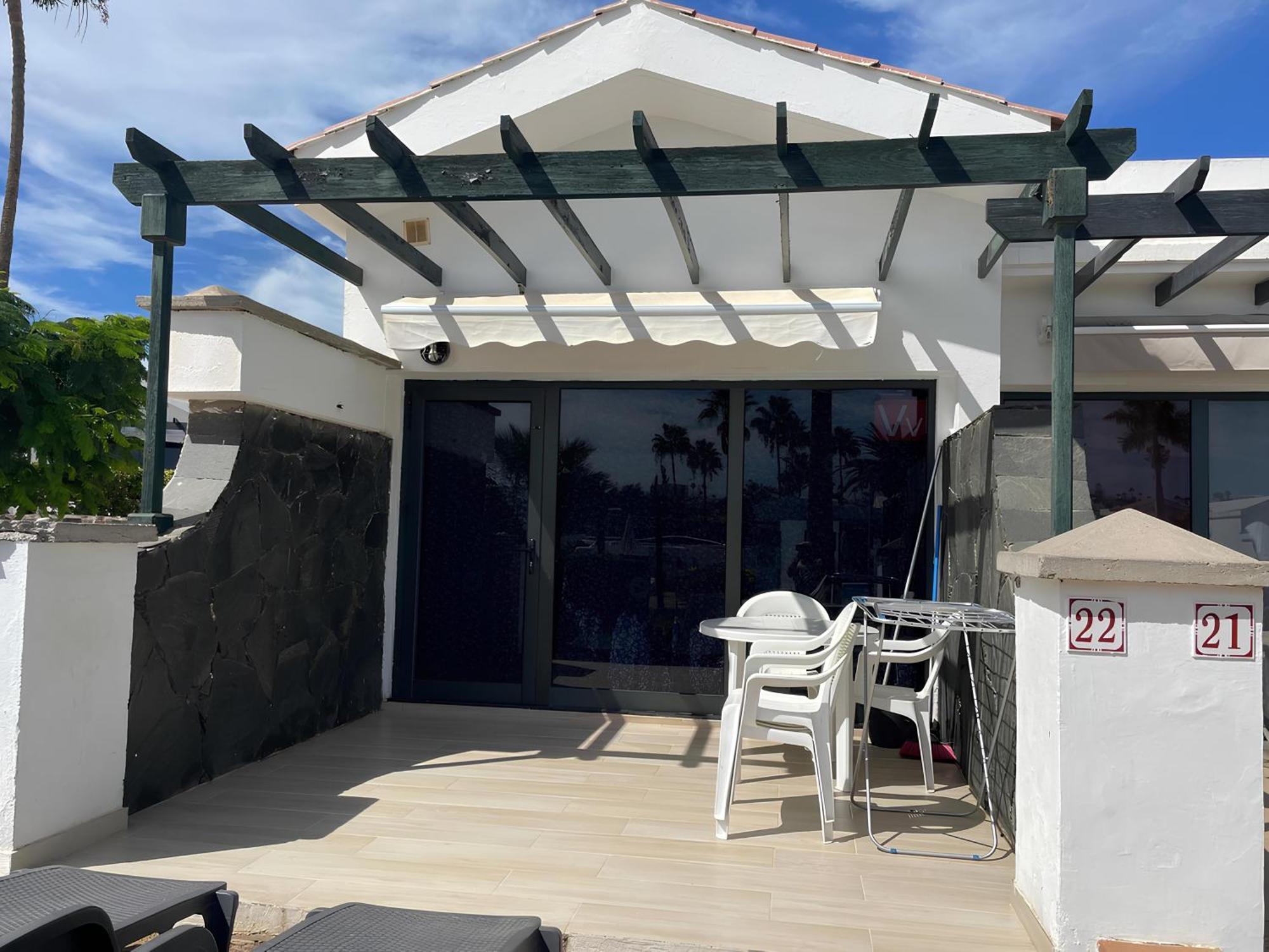 מספאלומס Bungalow Enfrente Piscina En Maspalomas מראה חיצוני תמונה